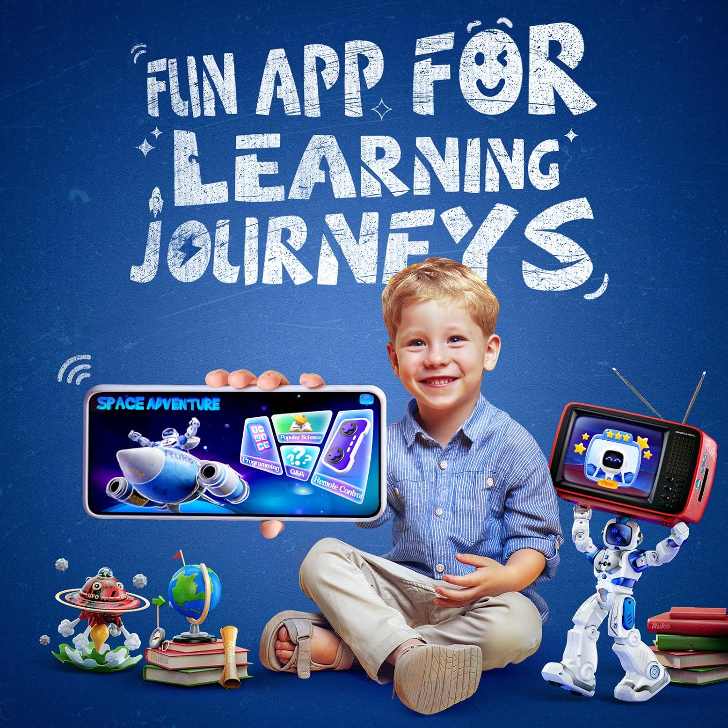 Ruko 6088 Programmable Smart Robot for Kids