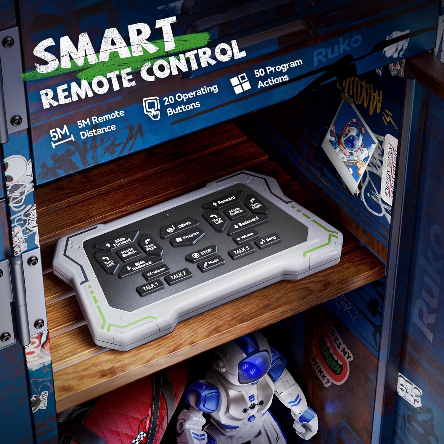 Ruko 6088 Programmable Smart Robot for Kids