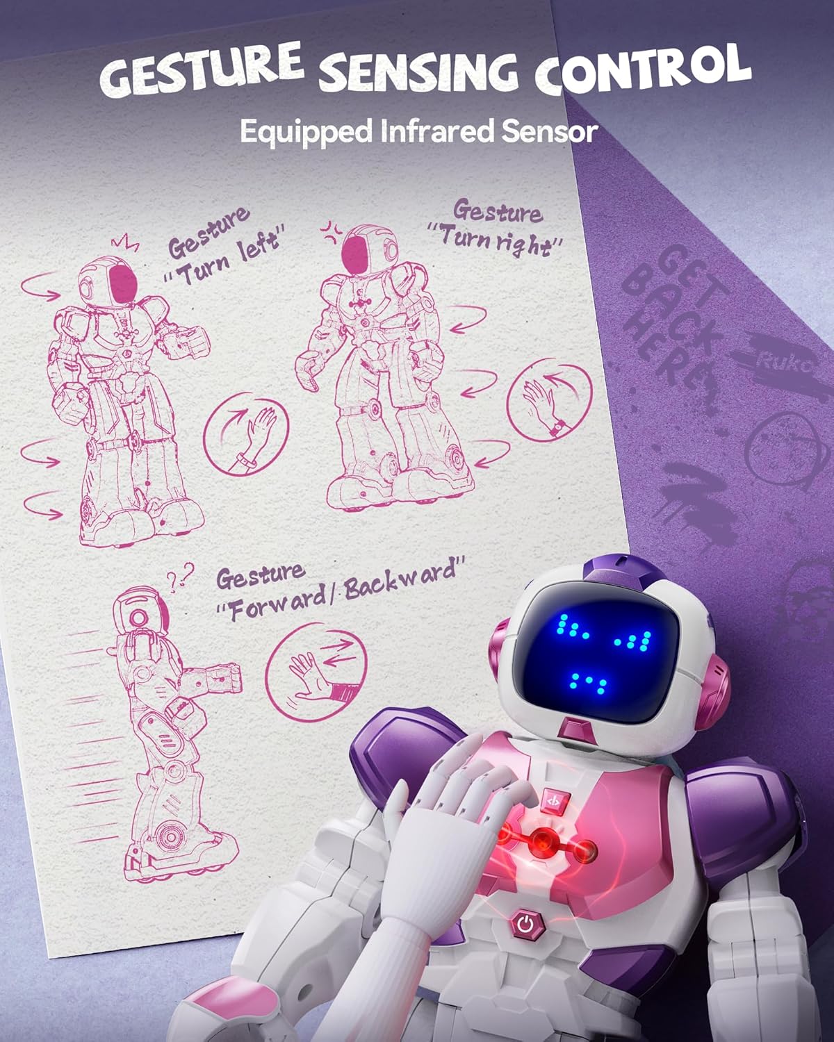 Ruko 6088 Programmable Smart Robot for Kids