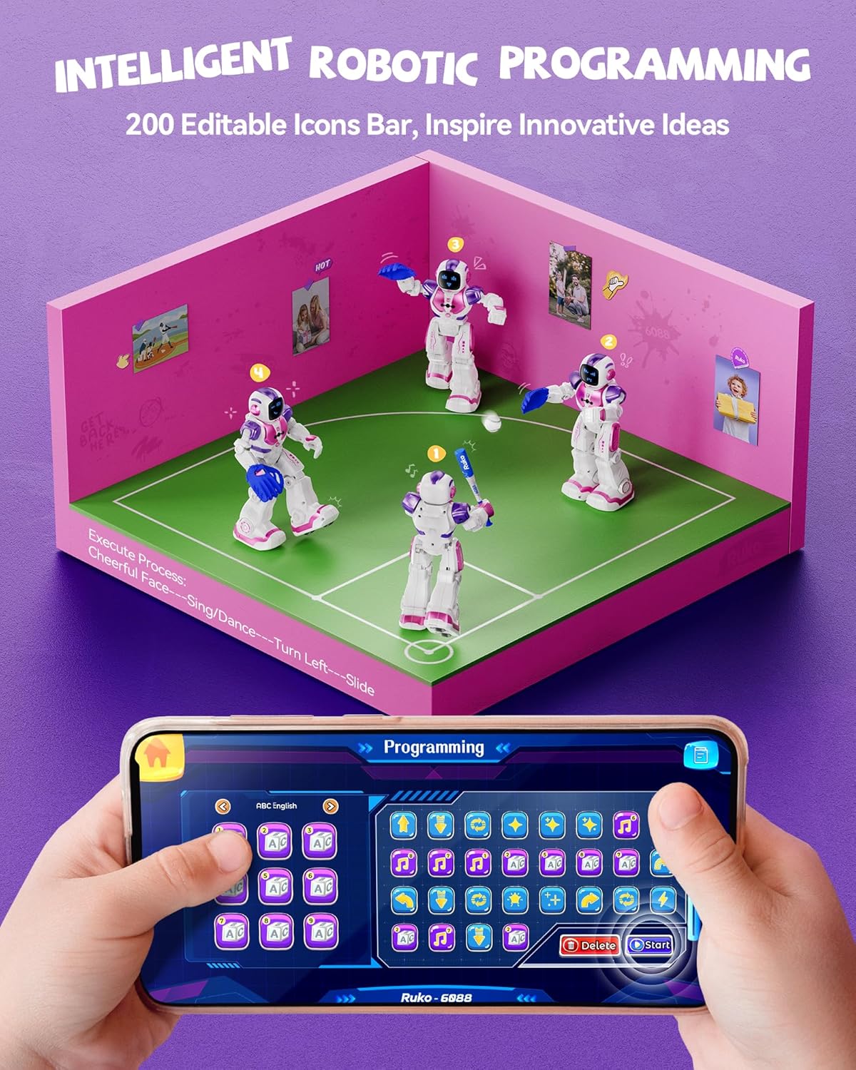 Ruko 6088 Programmable Smart Robot for Kids