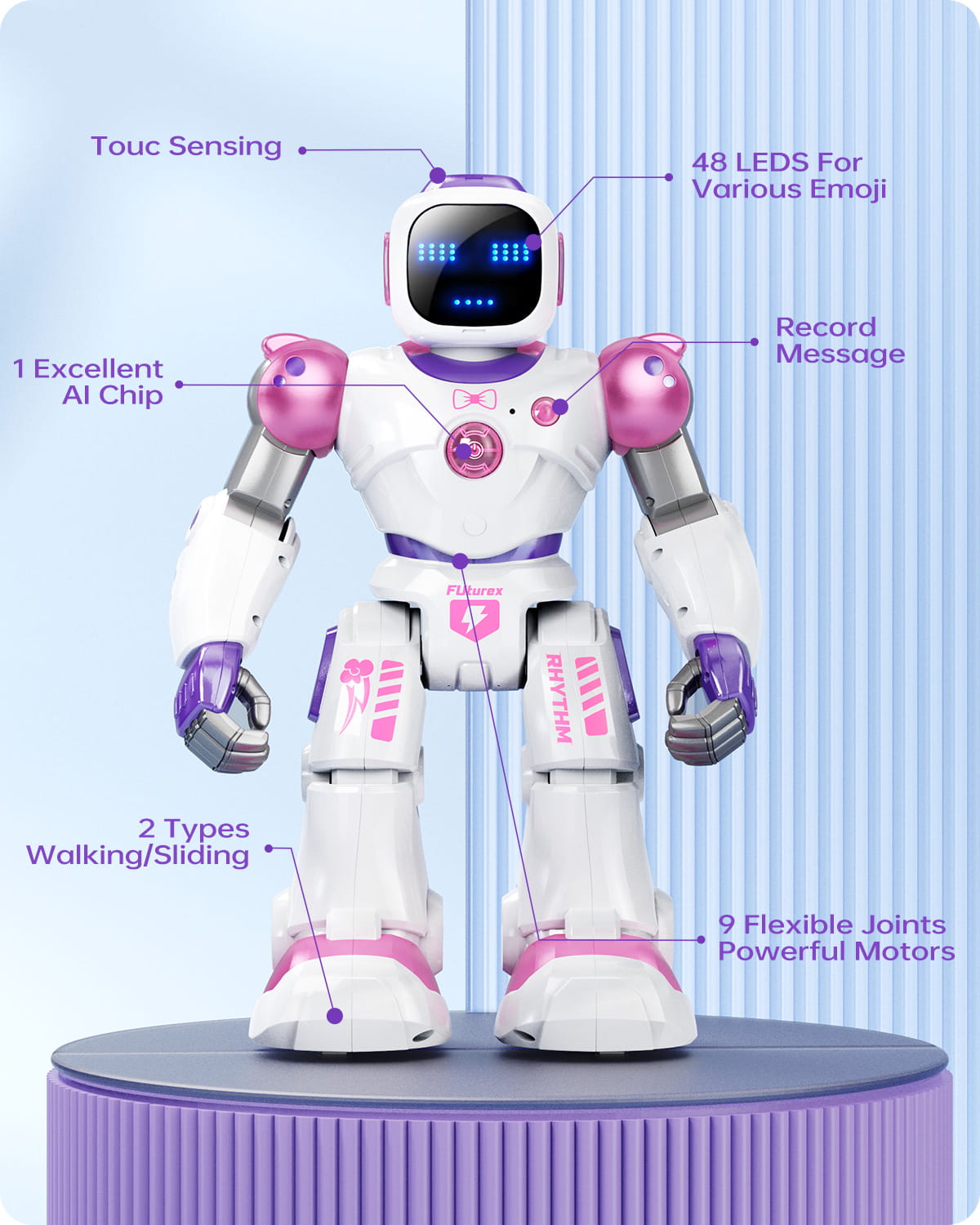 Ruko 1088 Large Smart Robots for Kids