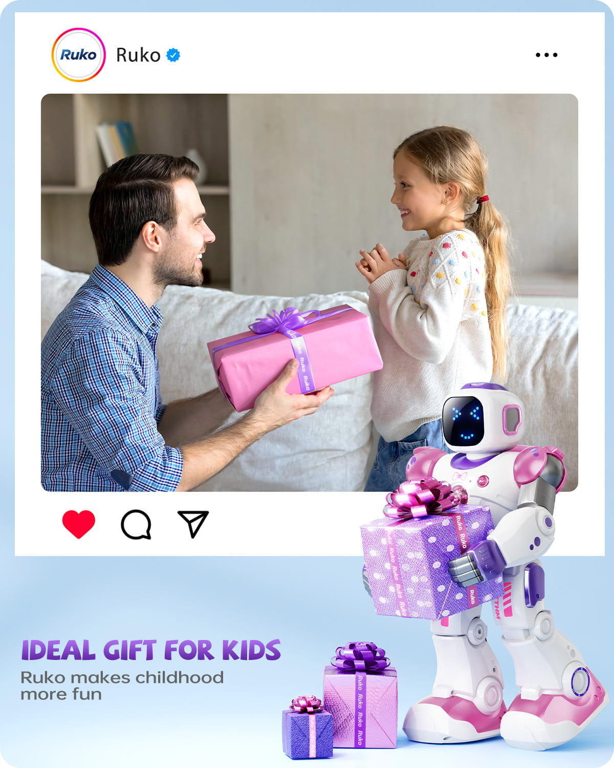 Ruko 1088 Large Smart Robots for Kids