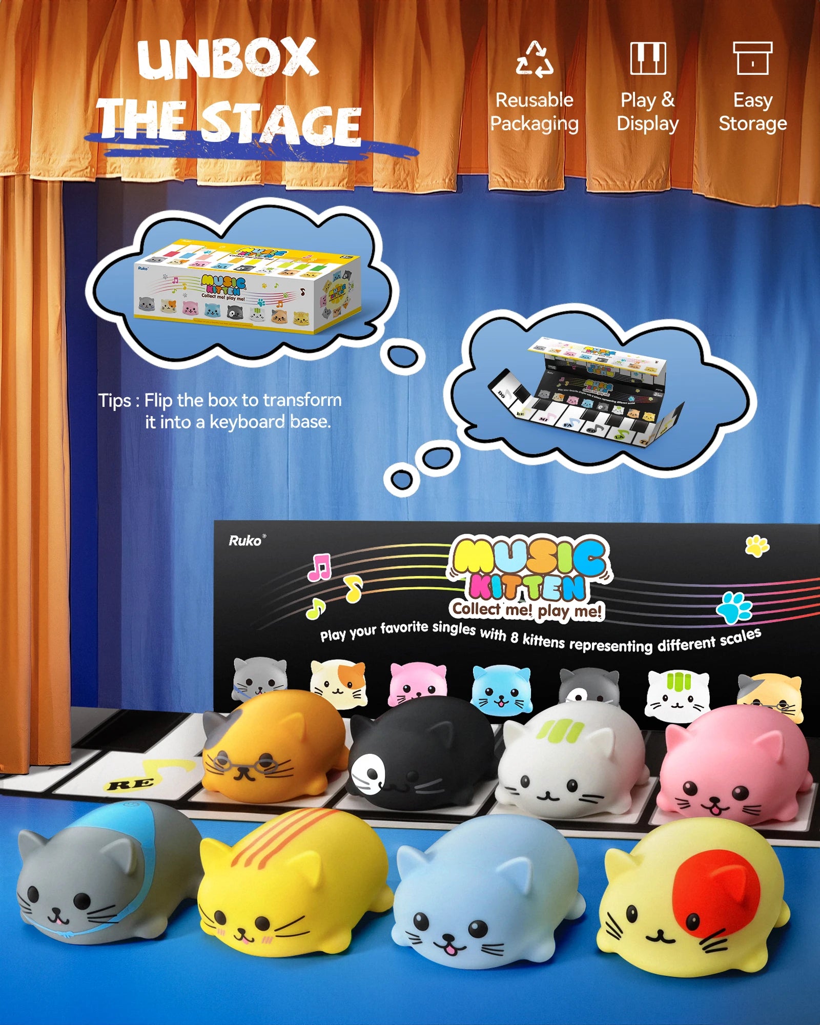 Ruko 1701A Musical Cat