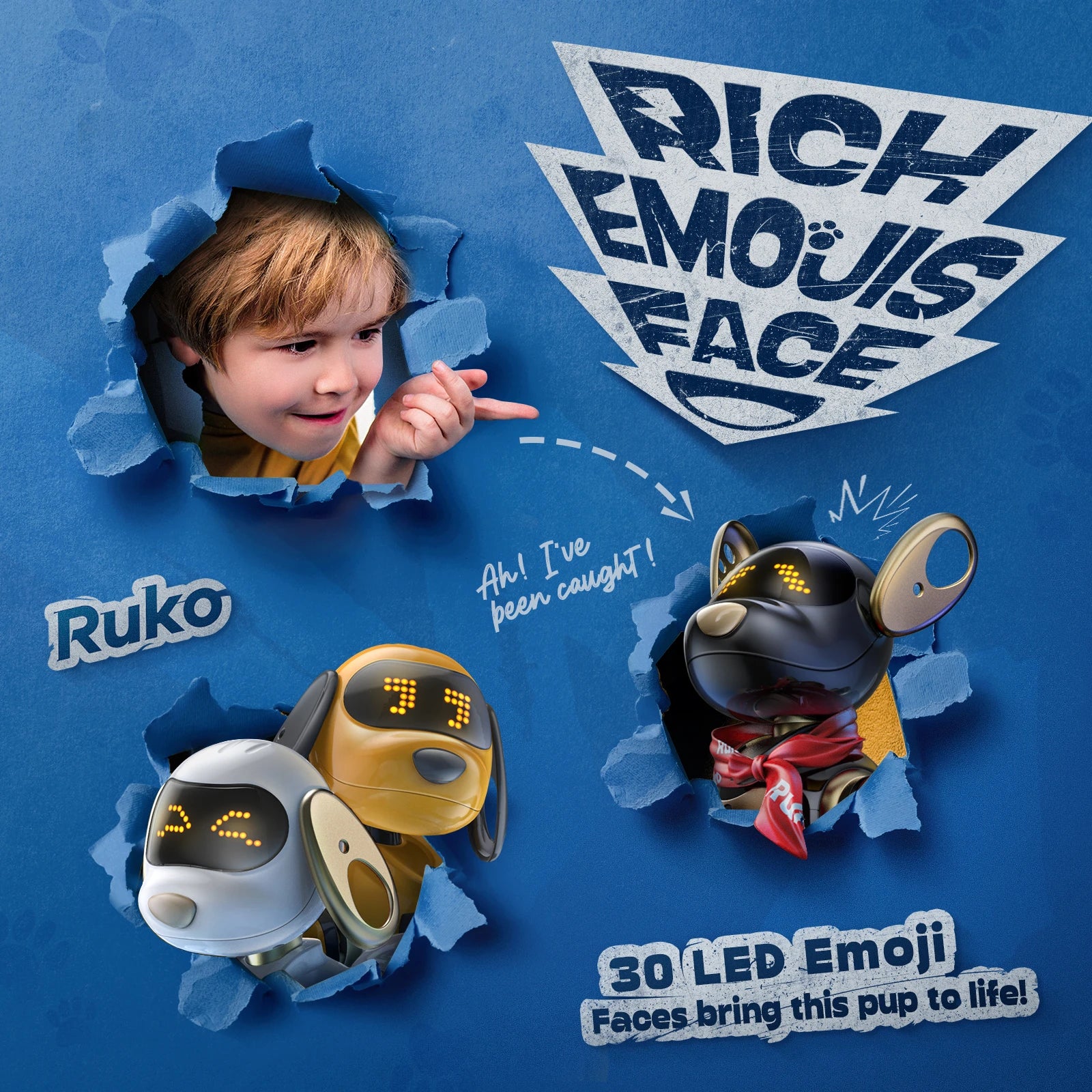 Ruko 18011 RC Robot Dog Toy