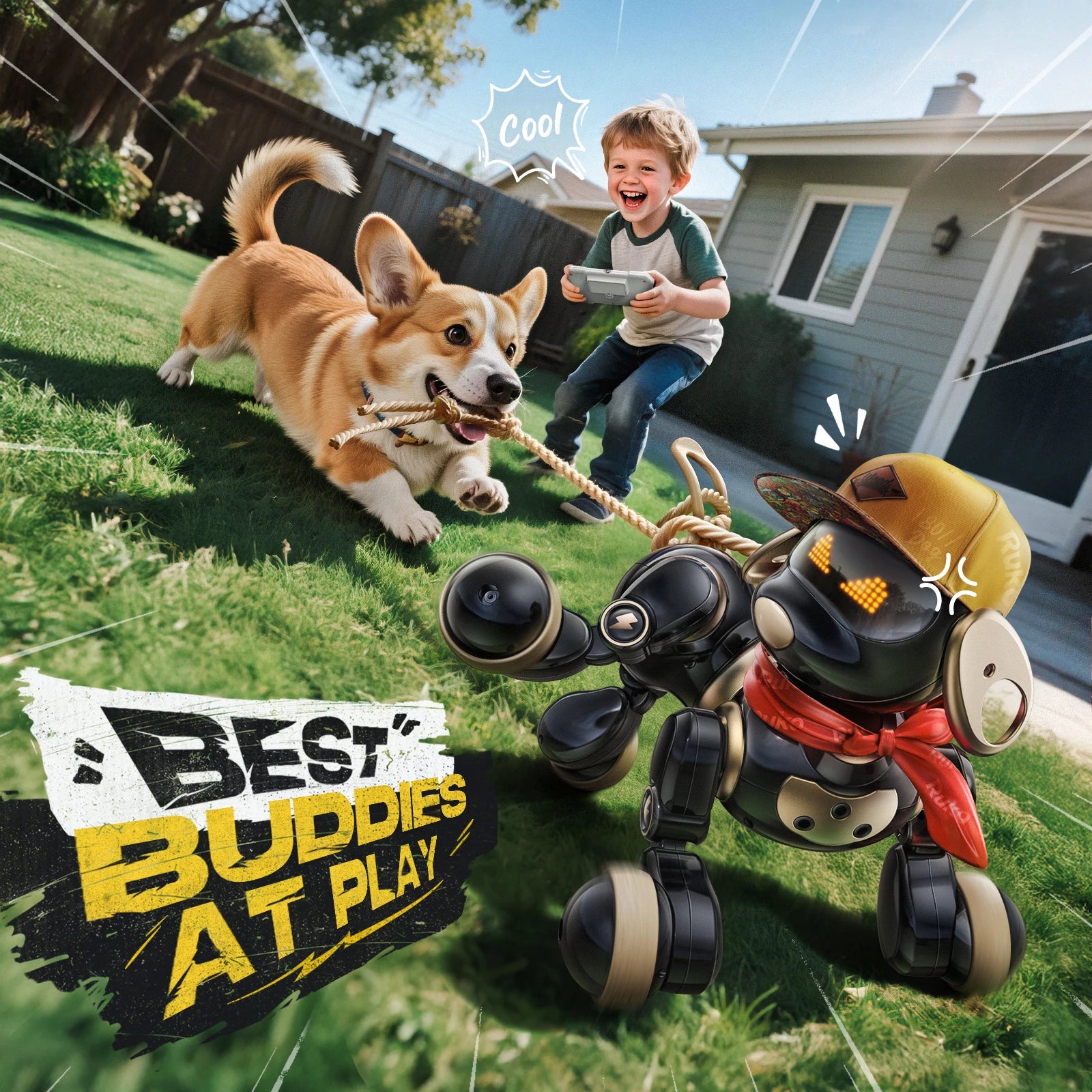 Ruko 18011 RC Robot Dog Toy