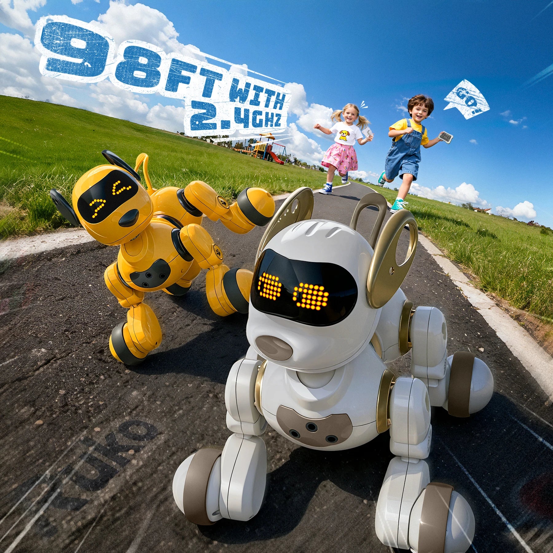 Ruko 18011 RC Robot Dog Toy