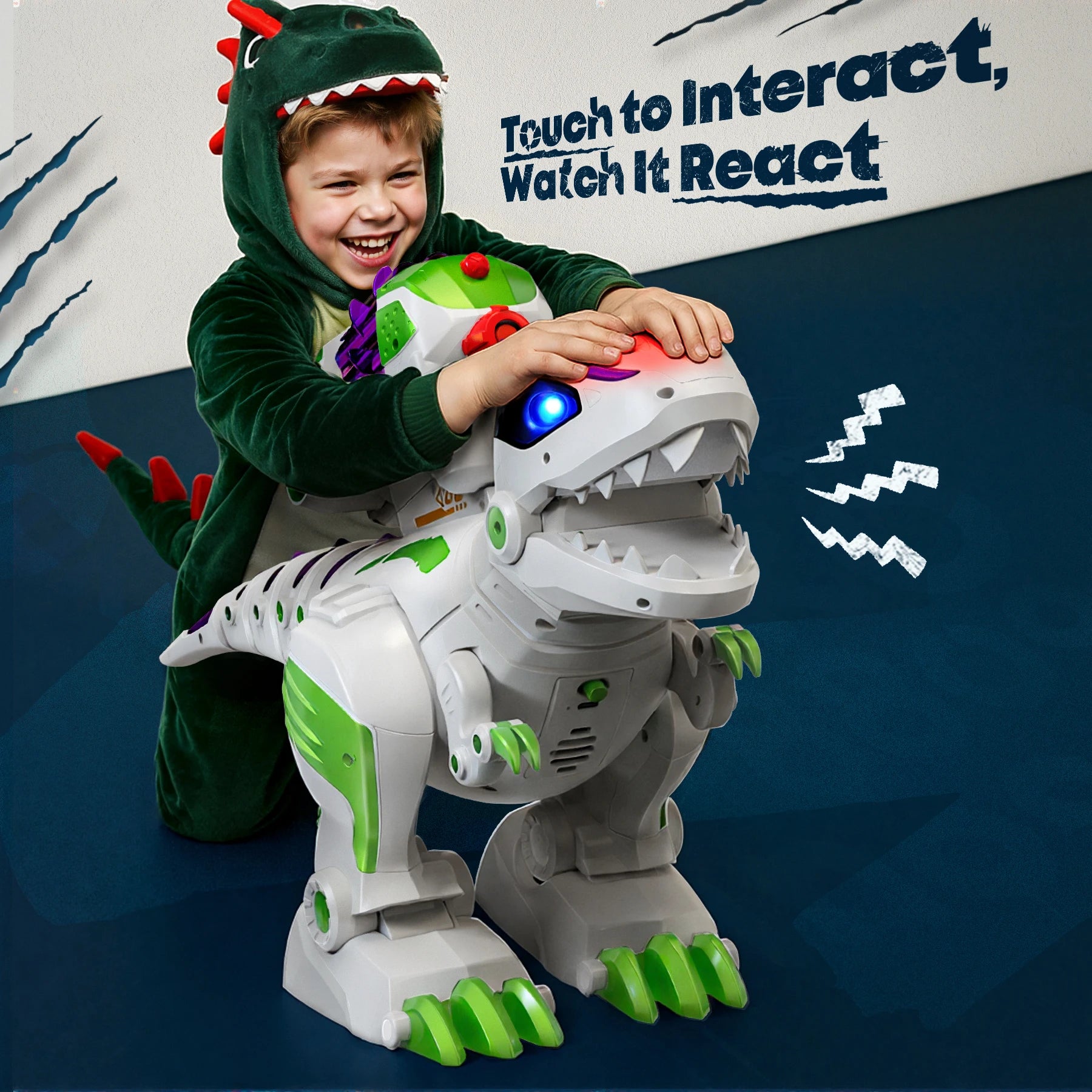 Ruko 8809 RC Dinosaur Smart Robot