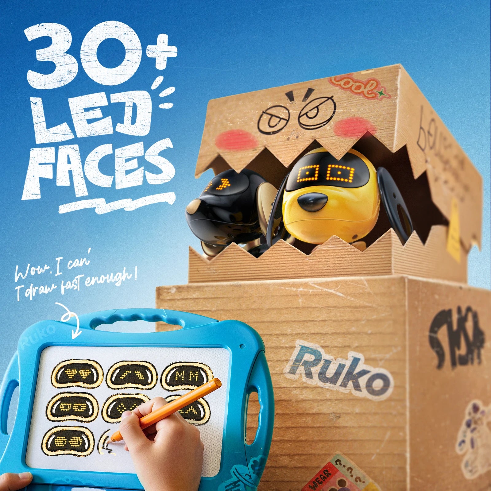 Ruko 18011 RC Robot Dog Toy